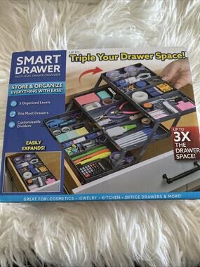 Smart Drawer Organizer Multi-level Jewelry Holder Declutter